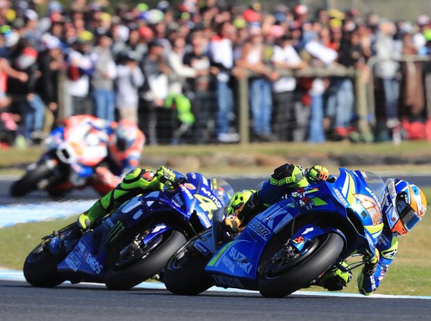 Alex Rins, Valentino Rossi