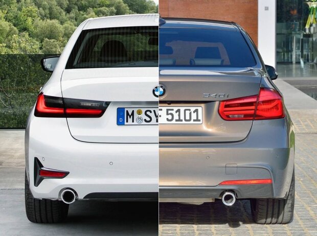 BMW 3er G20 (2019) gegen BMW 3er F30 (2018)