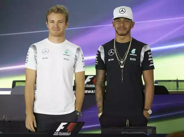 Nico Rosberg, Lewis Hamilton Titel-Bild zur News: Nico Rosberg, Lewis Hamilton
