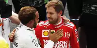 Bild zum Inhalt: "Lewis war der Bessere": Vettels große Geste in der "schlimmen" Niederlage