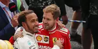 Sebastian Vettel, Lewis Hamilton