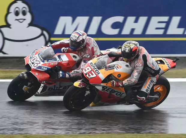 Marc Marquez, Andrea Dovizioso Titel-Bild zur News: Marc Marquez, Andrea Dovizioso