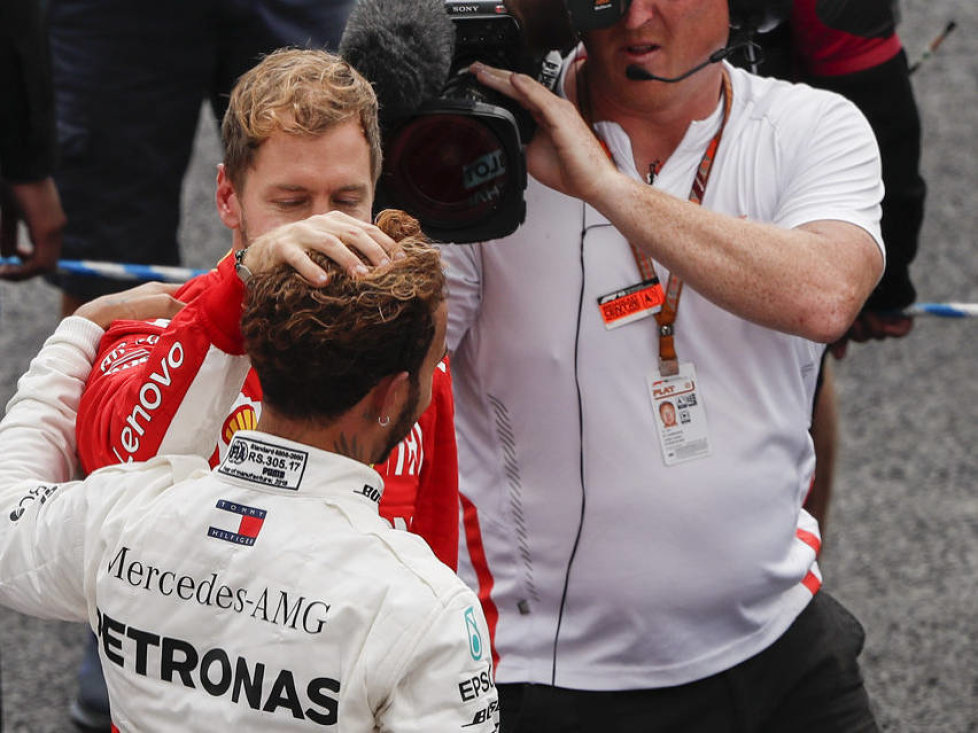 Sebastian Vettel, Lewis Hamilton
