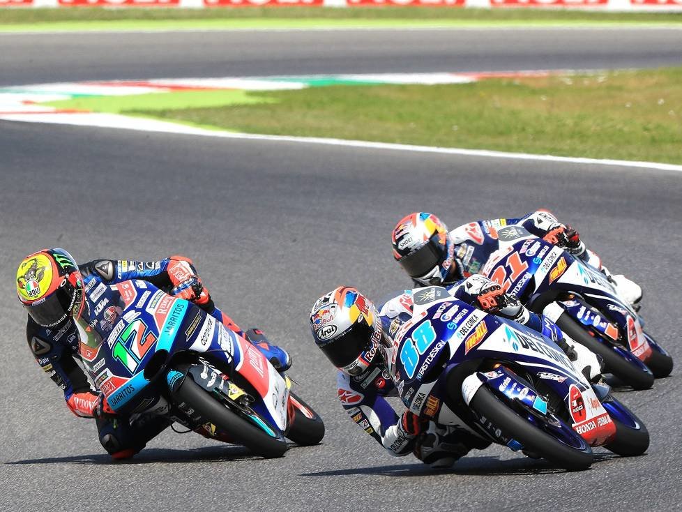 Marco Bezzecchi, Jorge Martin, Fabio Di Giannantonio