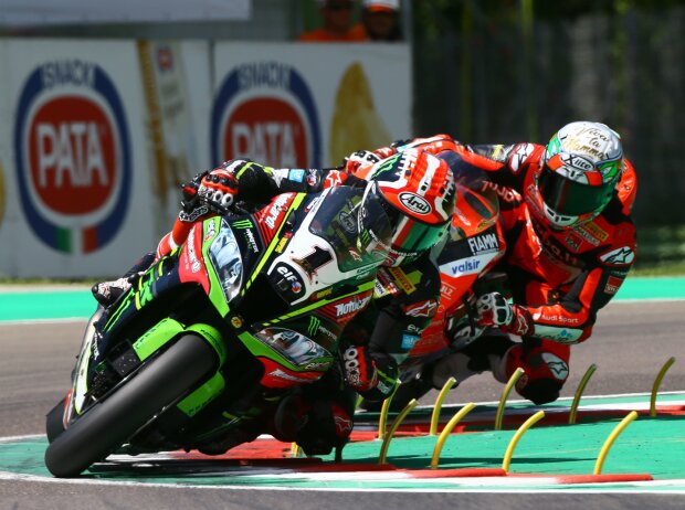 Jonathan Rea, Chaz Davies Jonathan Rea, Chaz Davies