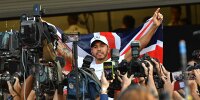 Bild zum Inhalt: Demütiger Lewis Hamilton über fünften WM-Titel: "Hätte ich nie gedacht"