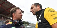 Bild zum Inhalt: Rosen statt Krieg: Red-Bull-Teamchef Christian Horner lobt Renault