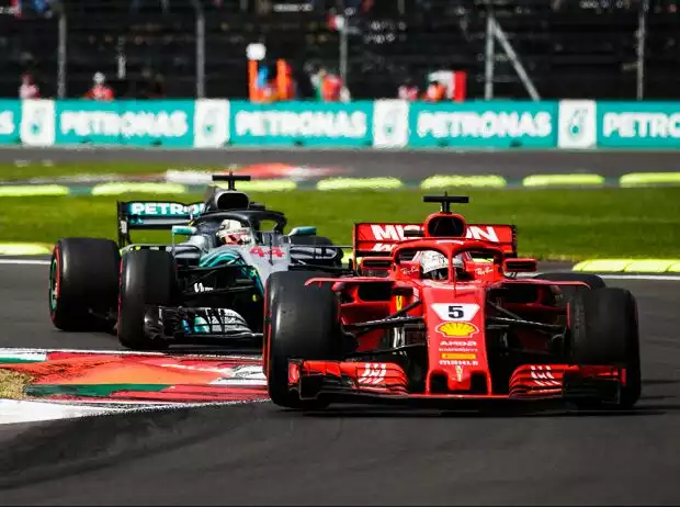 Sebastian Vettel, Lewis Hamilton Titel-Bild zur News: Sebastian Vettel, Lewis Hamilton