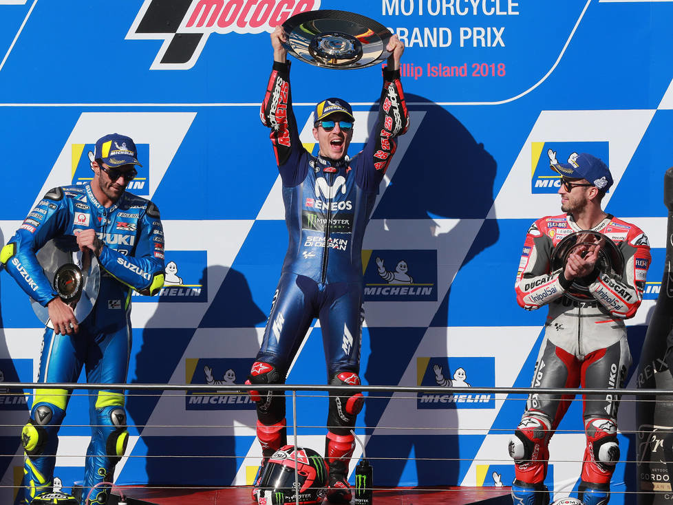 Maverick Vinales, Andrea Iannone, Andrea Dovizioso