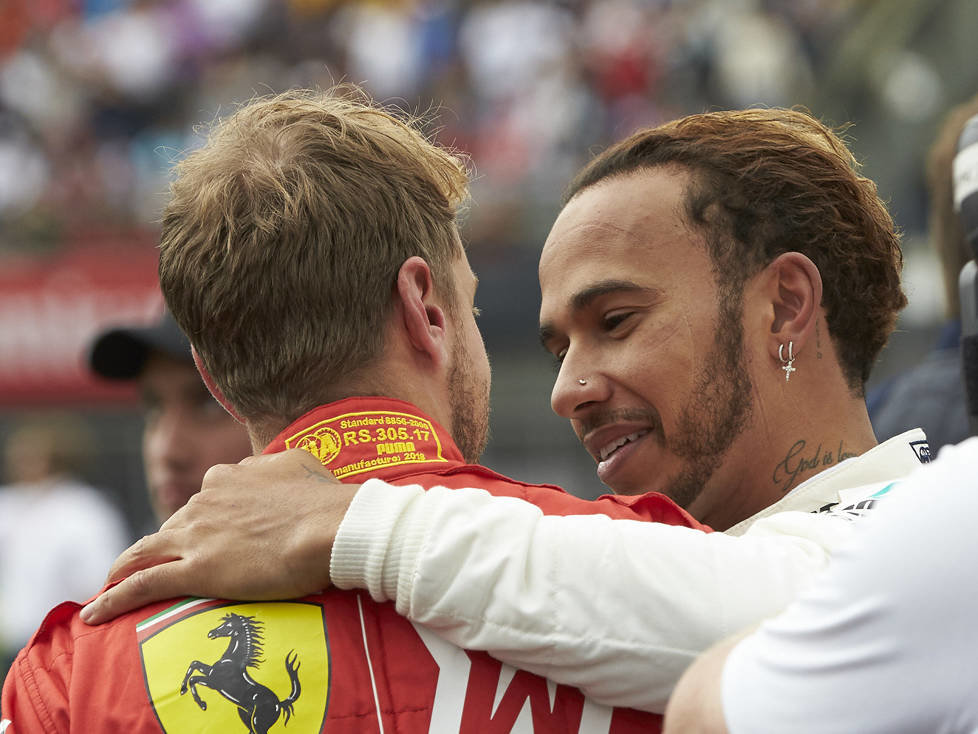 Sebastian Vettel, Lewis Hamilton