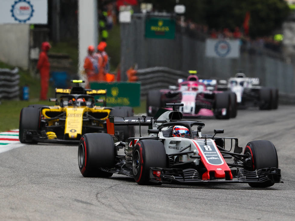 Romain Grosjean, Carlos Sainz, Esteban Ocon