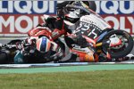 Niki Tuuli (SIC Racing) und Isaac Vinales (Forward) 