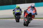 Andrea Dovizioso vor Valentino Rossi 