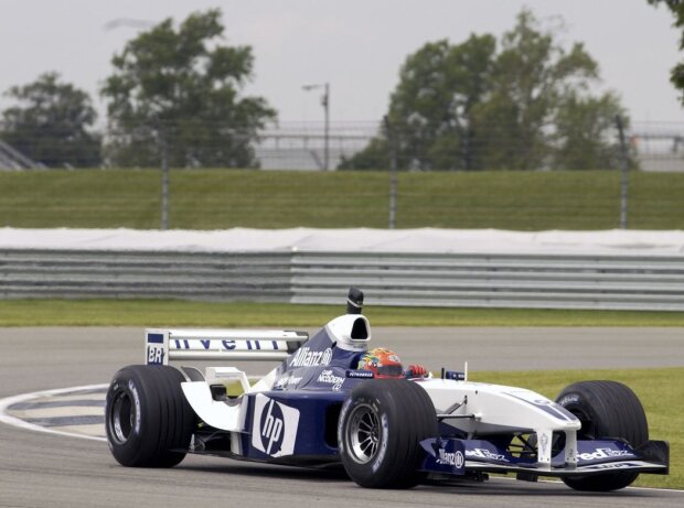 Jeff Gordon im Williams-BMW von Juan Pablo Montoya Jeff Gordon im Williams-BMW von Juan Pablo Montoya