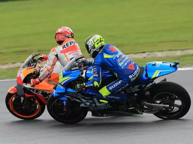 Marc Marquez, Andrea Iannone Titel-Bild zur News: Marc Marquez, Andrea Iannone