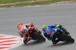 Marc Marquez (Honda) und Andrea Iannone (Suzuki) 