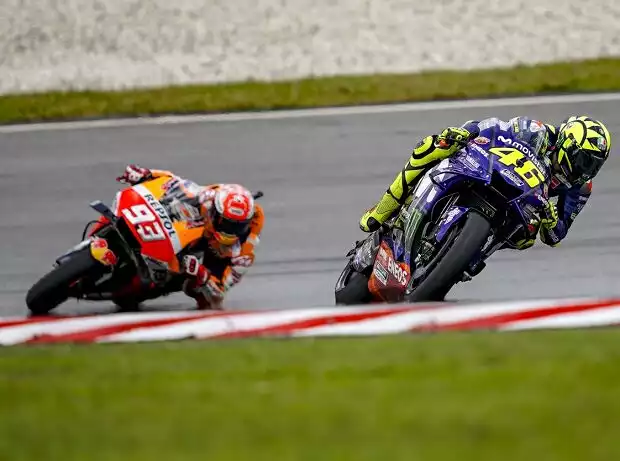 Valentino Rossi, Marc Marquez Titel-Bild zur News: Valentino Rossi, Marc Marquez