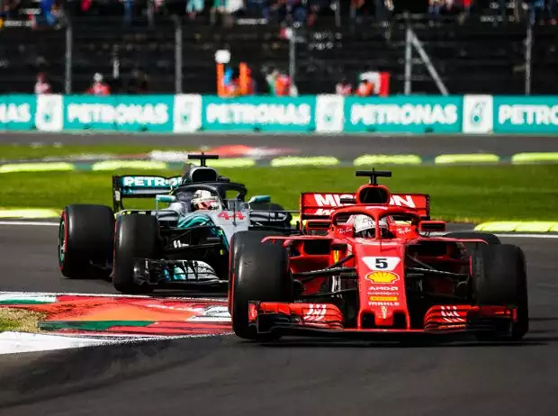Sebastian Vettel, Lewis Hamilton Titel-Bild zur News: Sebastian Vettel, Lewis Hamilton