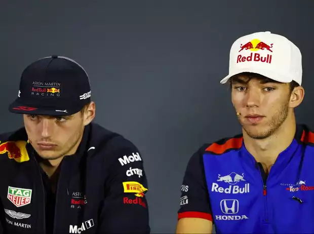 Max Verstappen, Pierre Gasly Titel-Bild zur News: Max Verstappen, Pierre Gasly