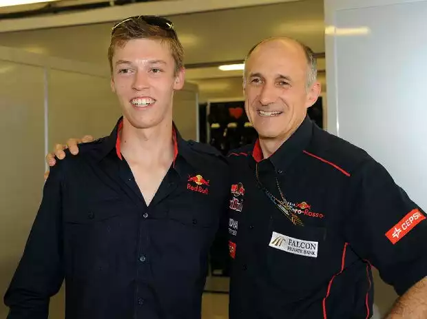 Daniil Kwjat, Franz Tost Titel-Bild zur News: Daniil Kwjat, Franz Tost