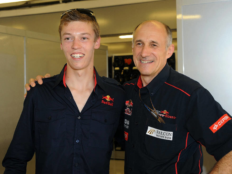 Daniil Kwjat, Franz Tost