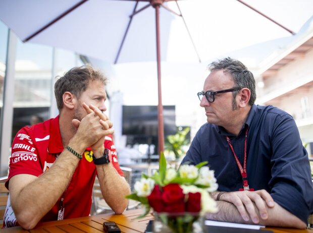 Sebastian Vettel und Roberto Chinchero Sebastian Vettel und Roberto Chinchero