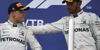 Valtteri Bottas, Lewis Hamilton