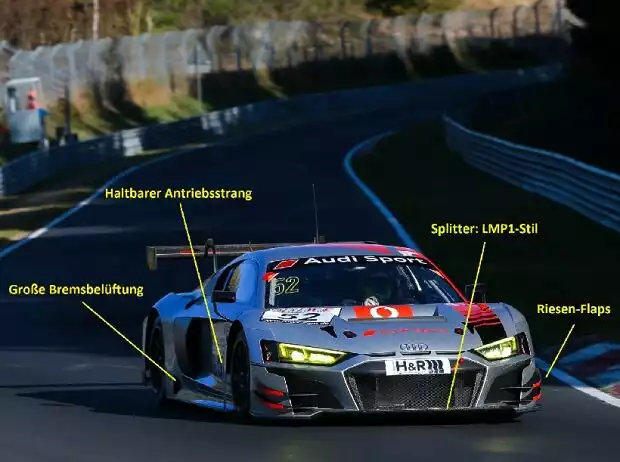 Audi R8 LMS 2019, Technik-Analyse Titel-Bild zur News: Audi R8 LMS 2019, Technik-Analyse
