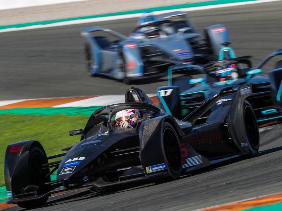 Antonio Fuoco, Mitch Evans, Edoardo Mortara