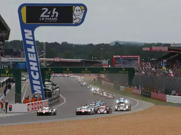 24h Le Mans 2018, Start Titel-Bild zur News: 24h Le Mans 2018, Start