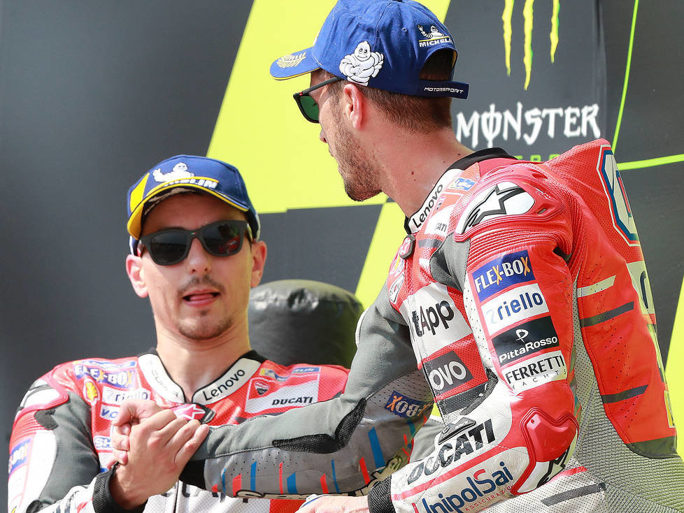 Andrea Dovizioso, Jorge Lorenzo