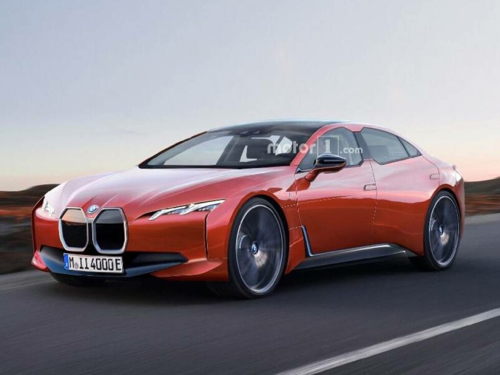 BMW i4 2020 Rendering