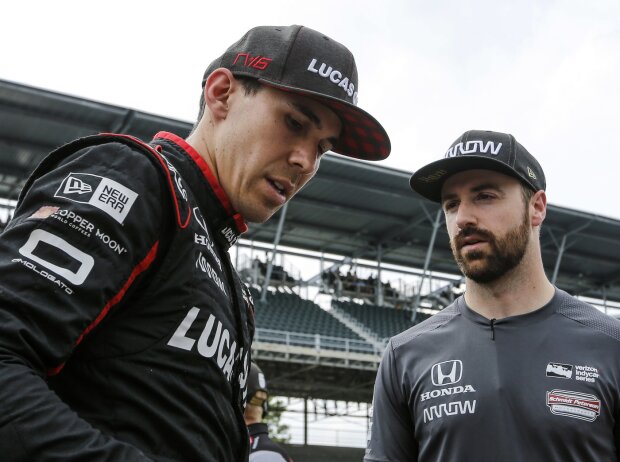 James Hinchcliffe, Robert Wickens James Hinchcliffe, Robert Wickens