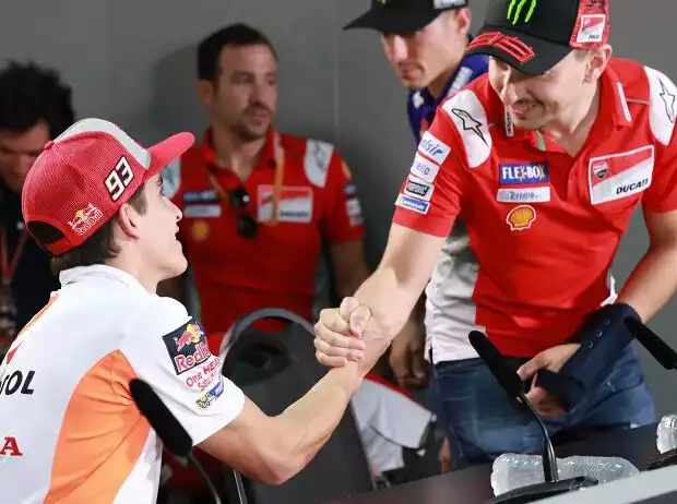 Marc Marquez, Jorge Lorenzo Titel-Bild zur News: Marc Marquez, Jorge Lorenzo