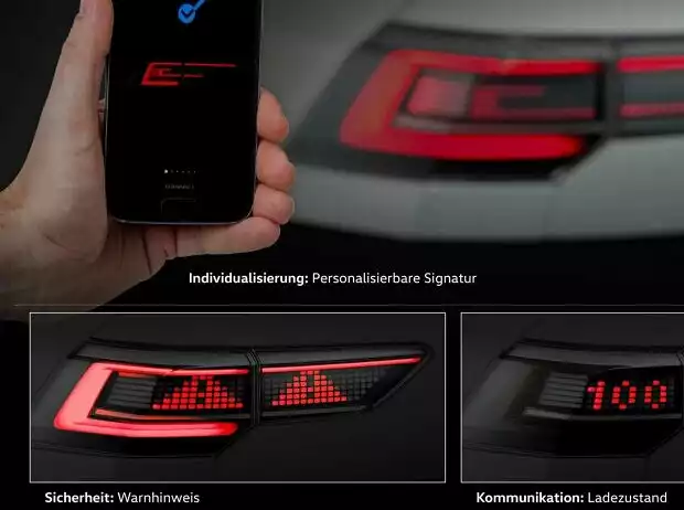 VW zeigt neue Lichtsysteme Titel-Bild zur News: VW zeigt neue Lichtsysteme