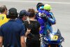 Bild zum Inhalt: Valentino Rossi: Tränen beim ersten Sieg von Halbbruder Luca Marini