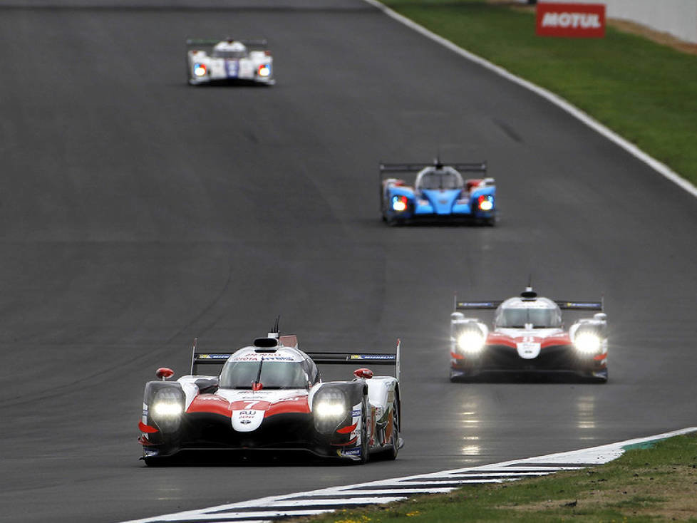 LMP1-Autos der WEC 2018/19 in Silverstone