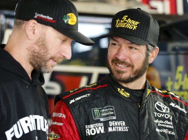 Martin Truex Jun. und Cole Pearn