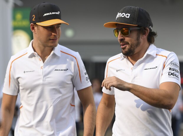 Titel-Bild zur News: Stoffel Vandoorne, Fernando Alonso