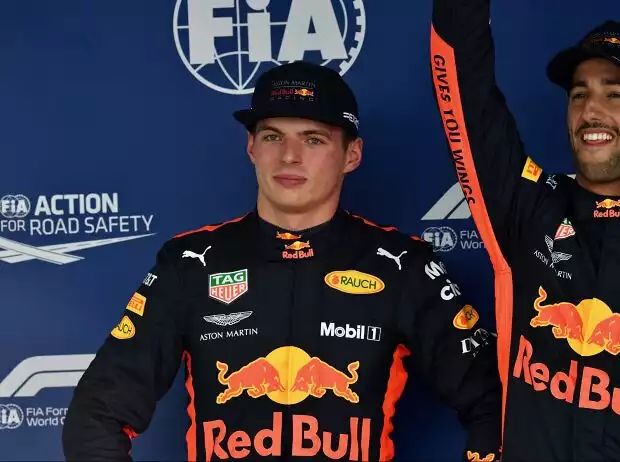 Titel-Bild zur News: Max Verstappen, Daniel Ricciardo