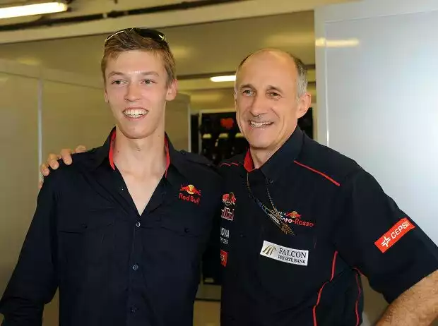 Daniil Kwjat, Franz Tost Titel-Bild zur News: Daniil Kwjat, Franz Tost