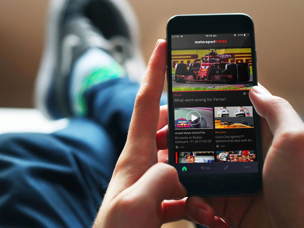 App: Motorsport Fans