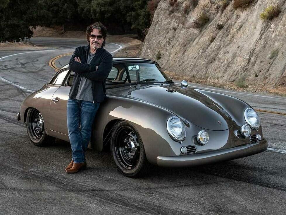 John Oates mit seinem Porsche 356 von Emory Motorsports