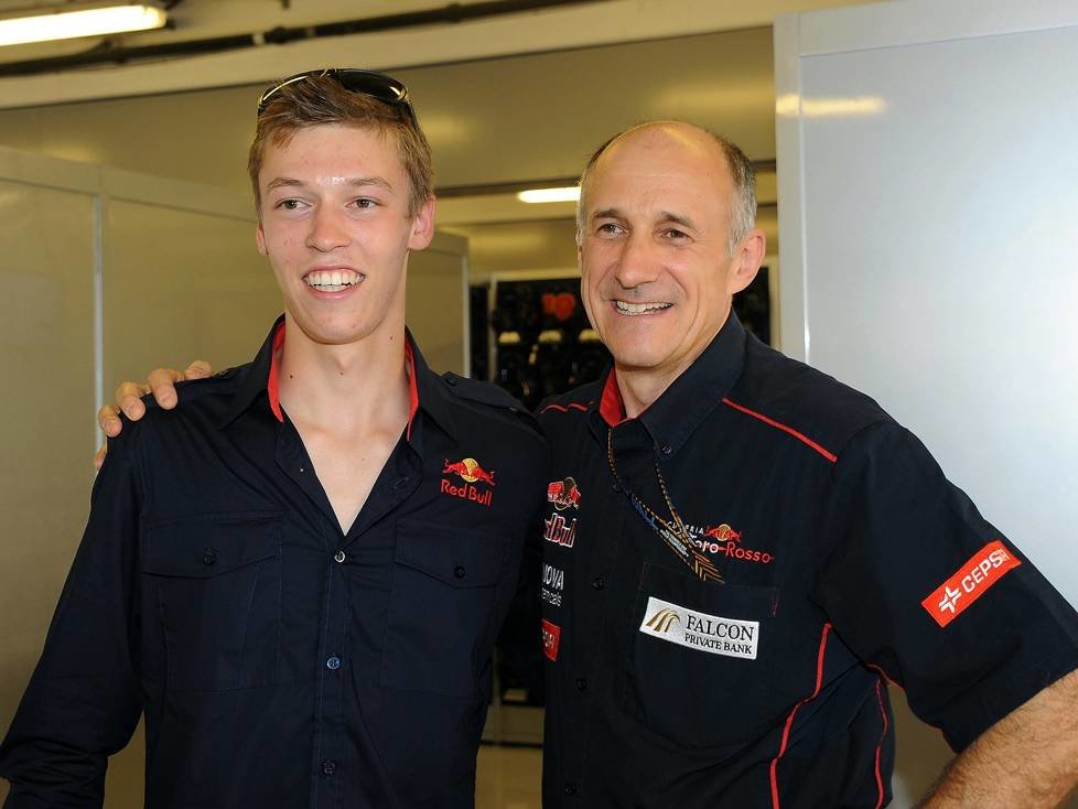 Daniil Kwjat, Franz Tost