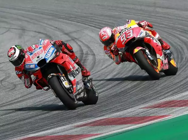 Jorge Lorenzo, Marc Marquez Titel-Bild zur News: Jorge Lorenzo, Marc Marquez