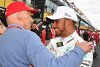 Hamilton über Niki Lauda: Hat sehr viel Gewicht verloren