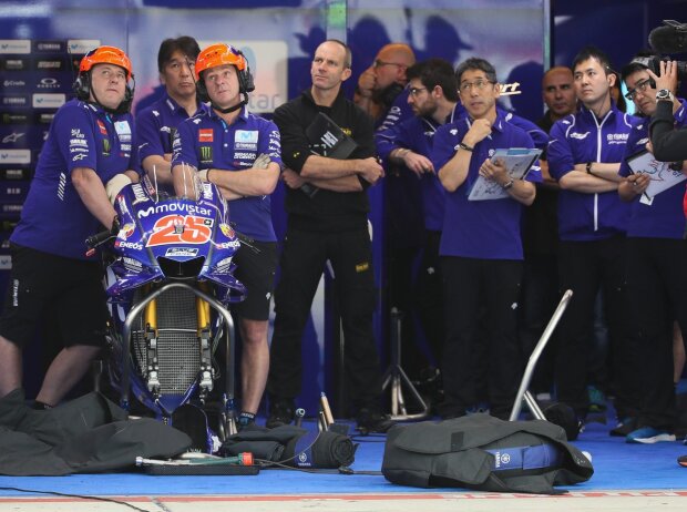 Box von Maverick Vinales Box von Maverick Vinales