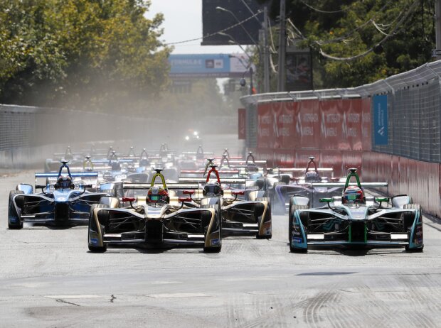 Start zum ePrix von Santiago der Formel E 2017/18 Start zum ePrix von Santiago der Formel E 2017/18