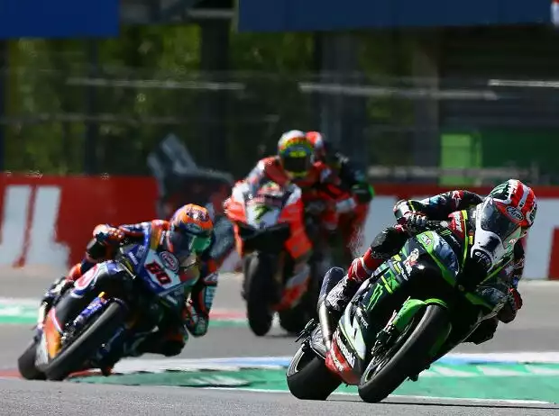 Jonathan Rea, Michael van der Mark Titel-Bild zur News: Jonathan Rea, Michael van der Mark