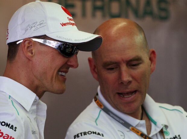 Jock Clear, Michael Schumacher Jock Clear, Michael Schumacher